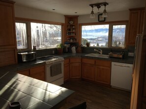 On a clear day you can see across the valley!