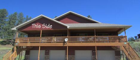 Town Homes are identical in size & layout.  Only the roof lines are different.