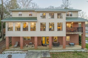 Rear of home. 