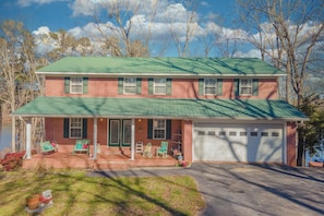 Front of home. Large lot with ample parking.