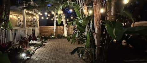 Beautiful private courtyard, for guest use only.