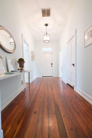 Entryway looking toward the front door