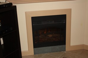 Fireplace for those cozy evenings