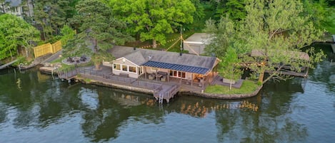 2 home lake front property!