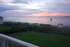Sunset from the patio.
