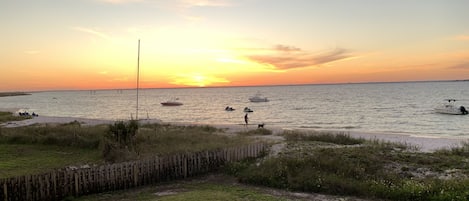 Sunset from the patio