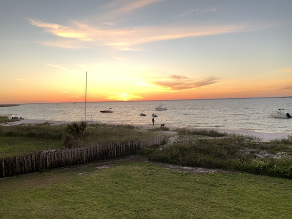 Sunset from the patio