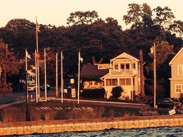 View of house from the water