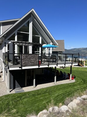 Patio facing south