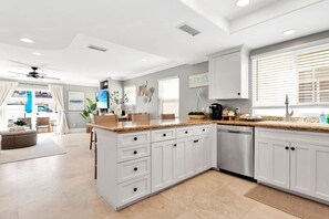 The open floorplan will make your stay even more fun and special for your group.