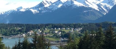 Portage Cove -Chilkat & Chilkoot Mountains -Fjord & Ocean Cove view from Chalet