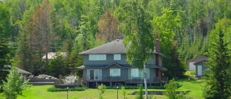 View from Lake Vermilion looking @ home