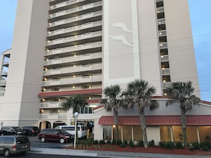 Crescent Shores - North Tower Street View - Indoor Pool on Street Level in front