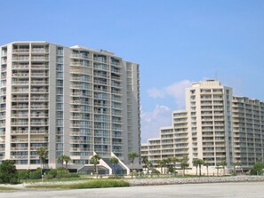 View of the Towers from the Beach