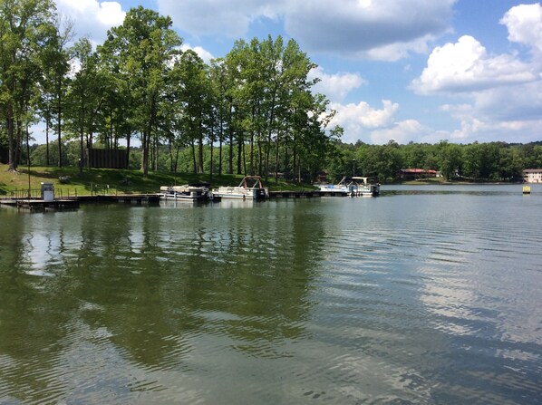 BEAUTIFUL VIEWS OF LAKE DESOTO FROM OUR HOME