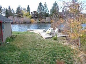 View of River from back deck