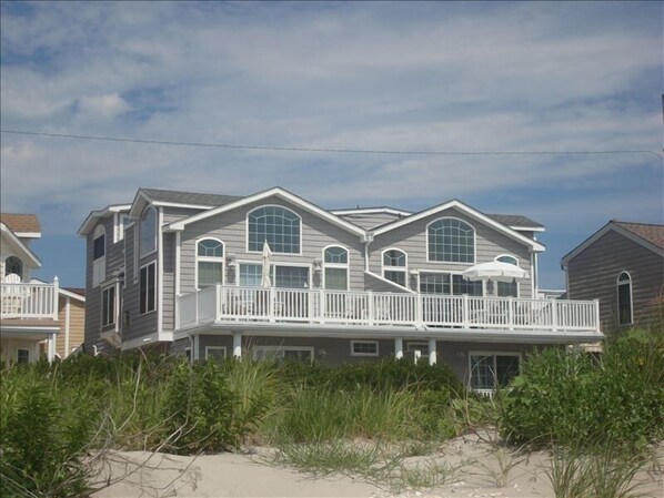 View from the beach
