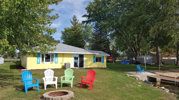 View from back yard
