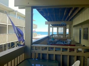 Enjoy the view and your favorite beverage from the deck