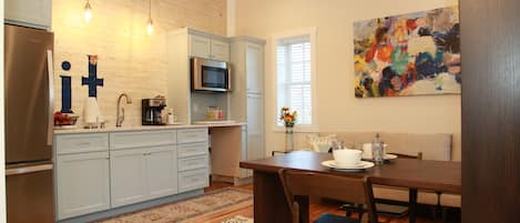 The Kitchenette, Den, Dining areas


 