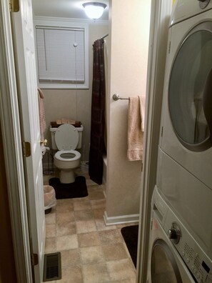 Bathroom 2 and laundry