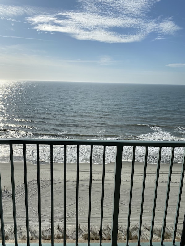 Ocean Front Balcony view