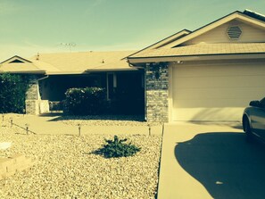 View of front of the house