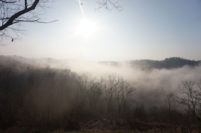 Scenic Smokey Mountain view