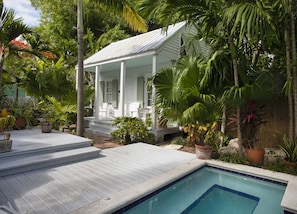 Conch House and heated main pool spa