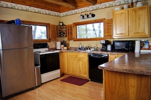 Kitchen with all utensils 