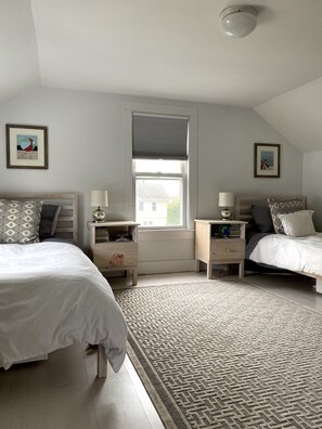 Bedroom  2 (larger) - Two Twin beds