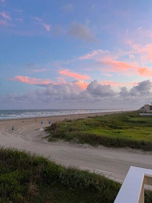 Beautiful sunsets from the deck