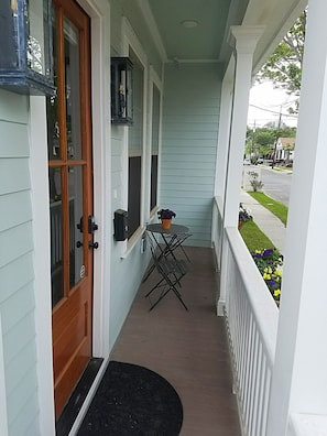 Side porch