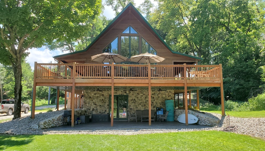 Rustic Luxury Estate On Lake Freeman Carroll County