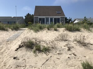 View from the beach