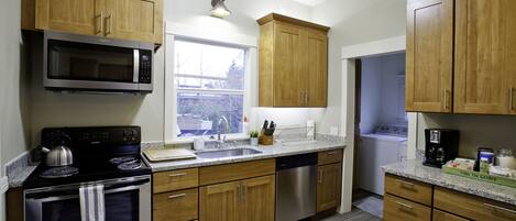 newly remodeled kitchen