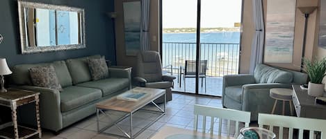 View of Little Lagoon from the living room.