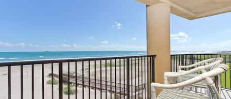 Ocean Facing View from wraparound Balcony