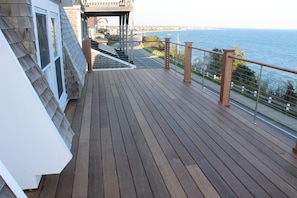 Brand new second floor deck