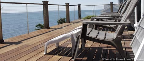 Take in views of Martha's Vineyard from the comfort of the 2nd floor deck