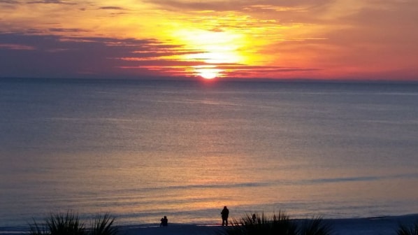 View From Your Balcony...Relax Each Evening Watching The Gorgeous Sunset!!