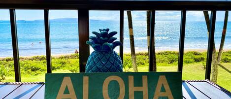 You could be sitting here enjoying the ocean view.