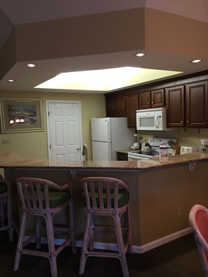 Kitchen with Bar Stools