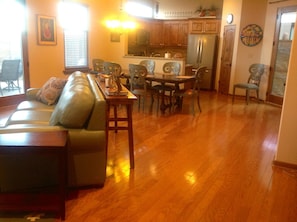 Open Living/Dining Area