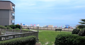 The View-Relax on your deck while you look out at the beach & beautiful ocean !