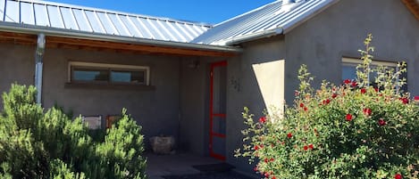 Front porch of Fancy Pony Land House