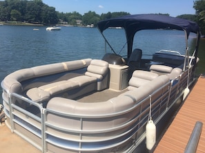 Pontoon rent available for rent