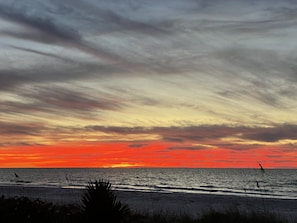 Sunset from Pool Area