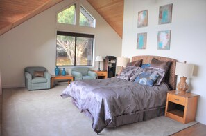 Spacious and luxurious master bedroom