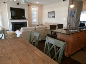 Living Room from Dining Table.